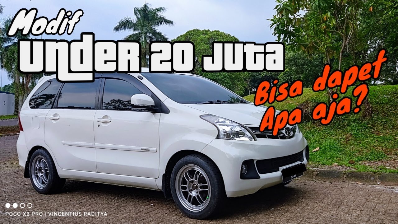 Modifikasi Harian Daihatsu Xenia 