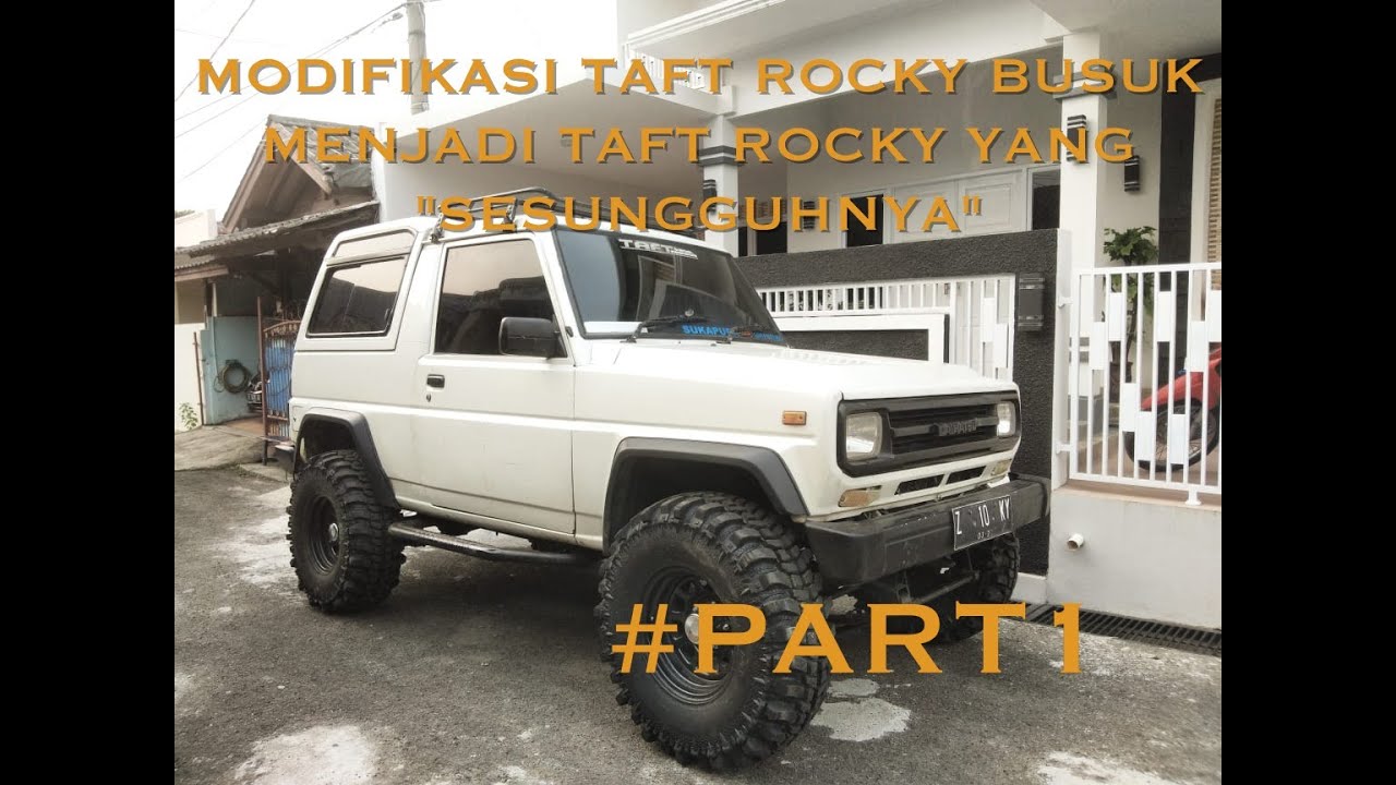 Modifikasi Daihatsu Taft Rocky Independent 