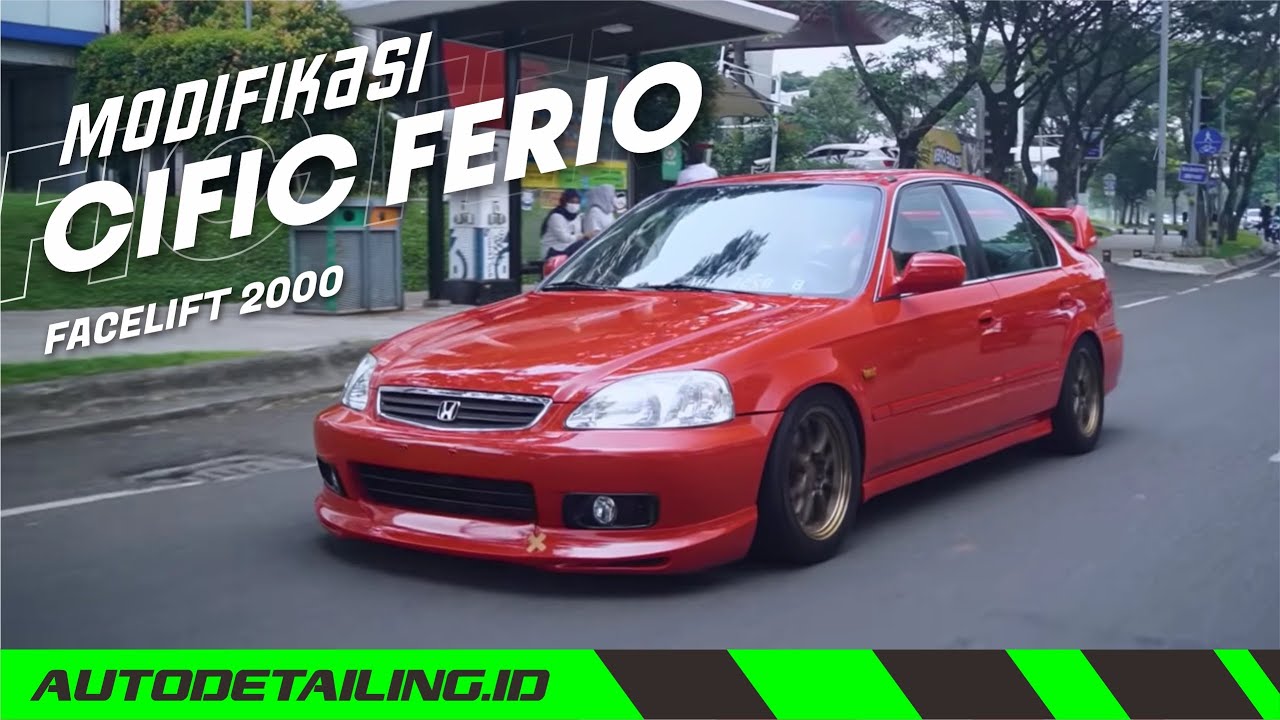 Honda Civic Ferio Merah Modifikasi 