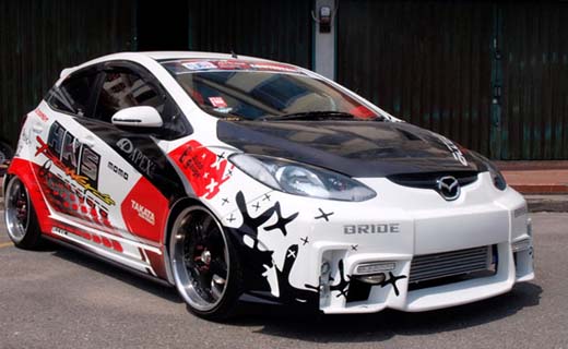 Modif Mobil Mazda
