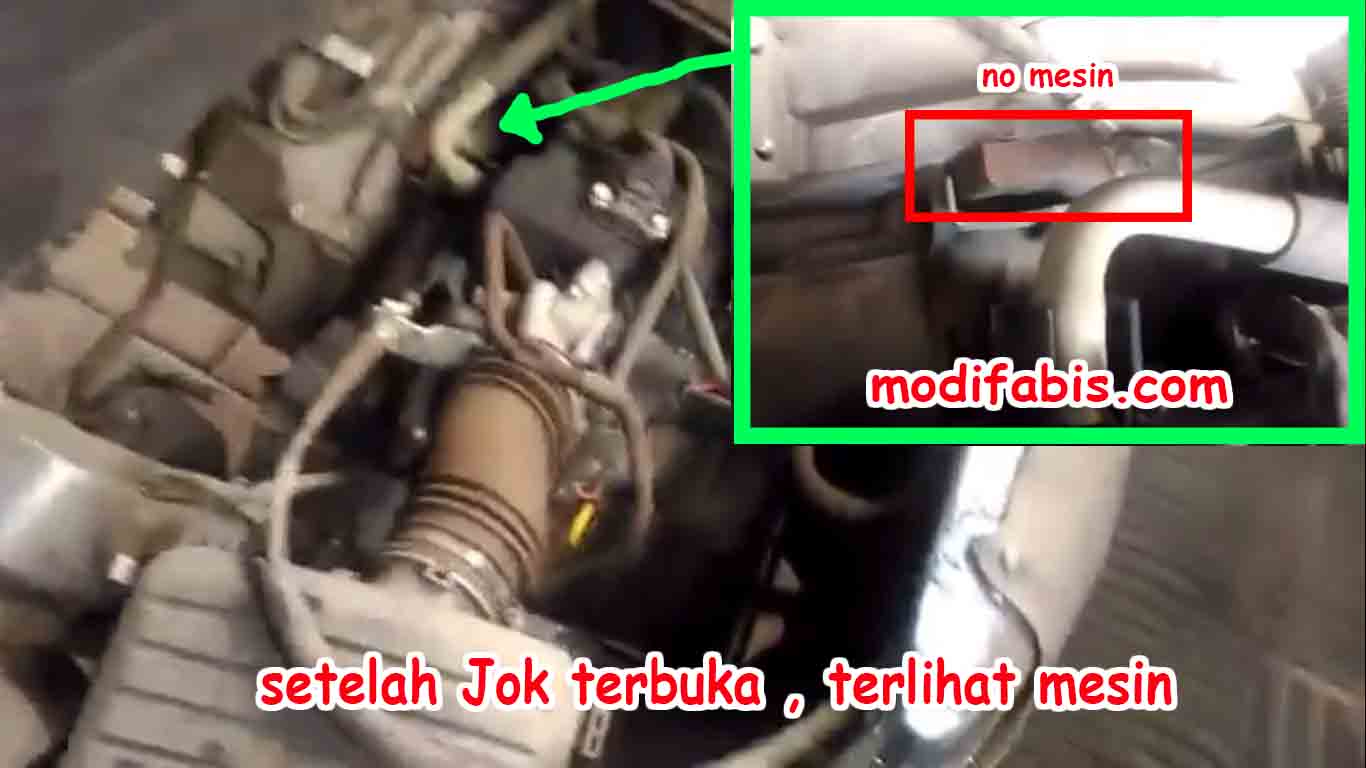 No Rangka Mesin Daihatsu Luxio 