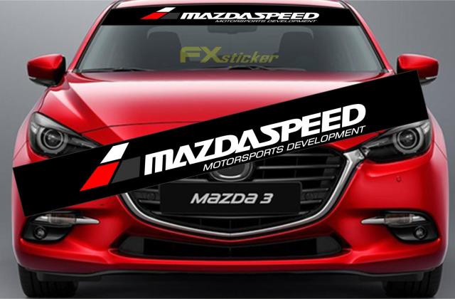 Modifikasi Stiker Sedan Mazda
