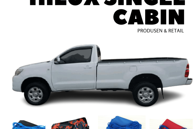 Ukuran Bak Hilux Single Cabin
