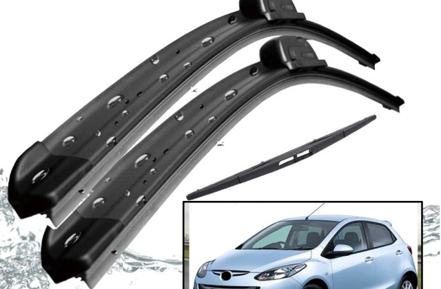 Ukuran Wiper Mazda 2 2013
