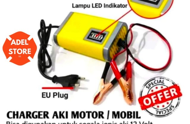 Aki Motor Untuk Starter Mobil
