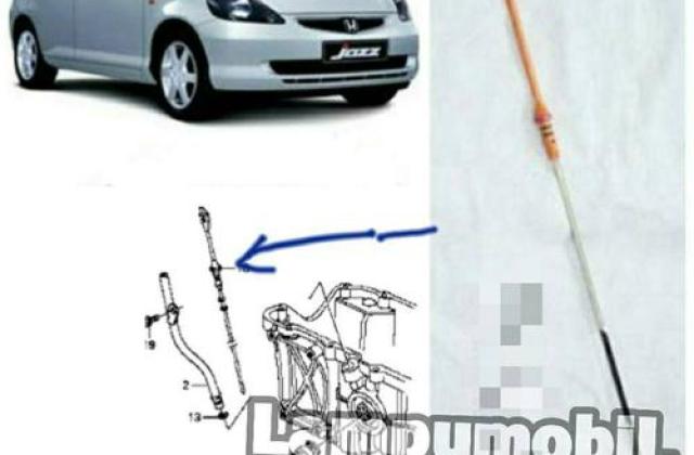 Posisi Dipstik Oli Matic Honda Jazz Ge8 Ketika Mesin Dingjn
