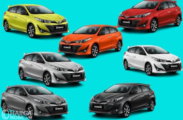 Toyota Yaris Warna
