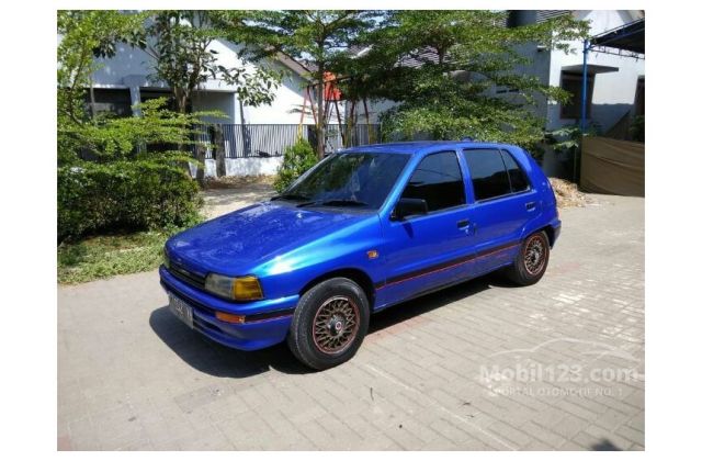 Jual Mobil Daihatsu Charade 1987 1 0 di Banten Manual Hatchback Biru Rp 20 000 000 5316643 Mobil123 com - medium