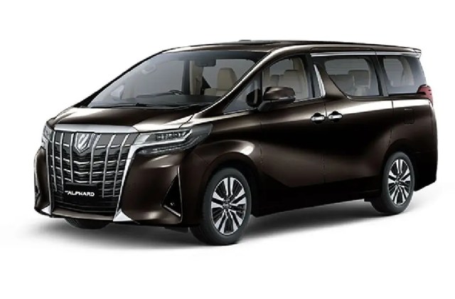 Toyota Alphard Merah
