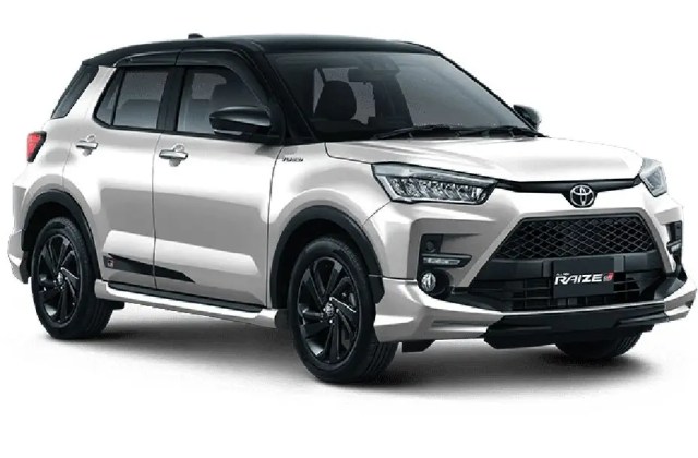 Toyota Raize Warna Putih
