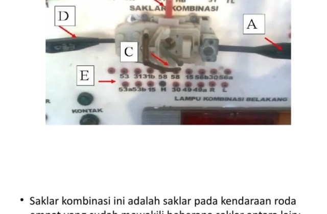 Skema Kelistrikan Wiper Mobil
