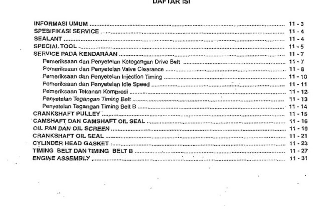 Spesifikasi Mitsubishi Kuda Solar
