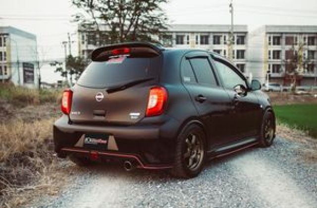 Nissan March Modif Mini Cooper 