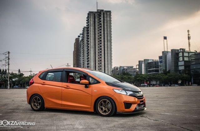 Modifikasi Honda Jazz Rs Orange 