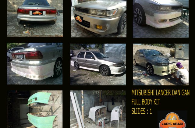 Modifikasi Mitsubishi Lancer Tahun 1990
