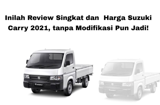 Suzuki New Carry Modifikasi
