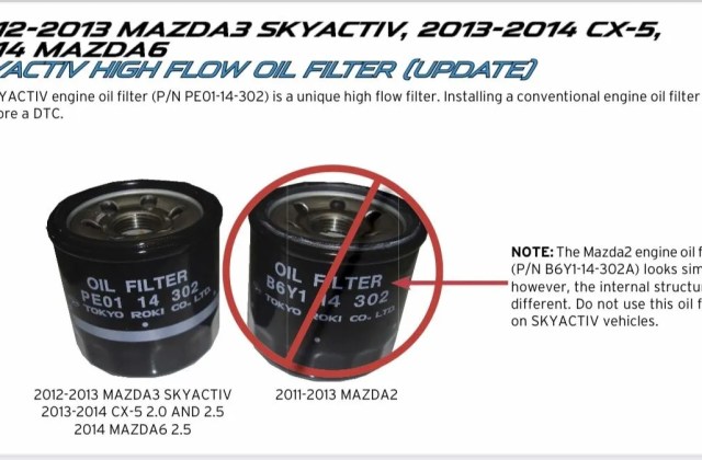 2013 Mazda Cx-5 Mobil 1 Oil Filter