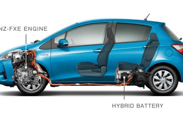 Komponen Mobil Hybrid Toyota
