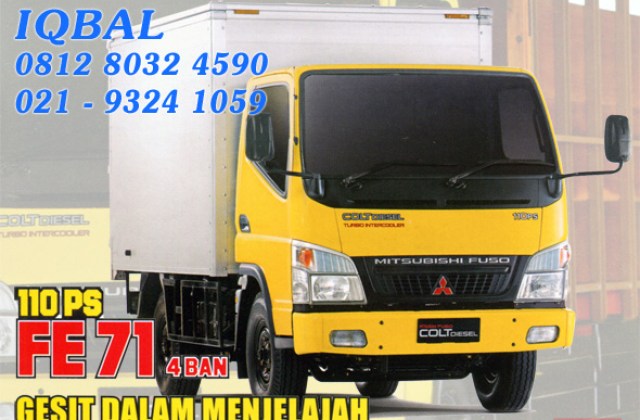 Harga Mitsubishi Canter 110 Ps 4 Ban Baru
