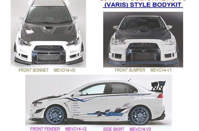 Harga Body Kit Lancer Evo X
