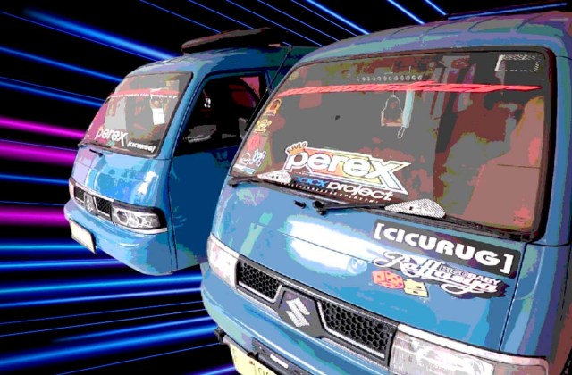 Modifikasi Mobil Angkot
