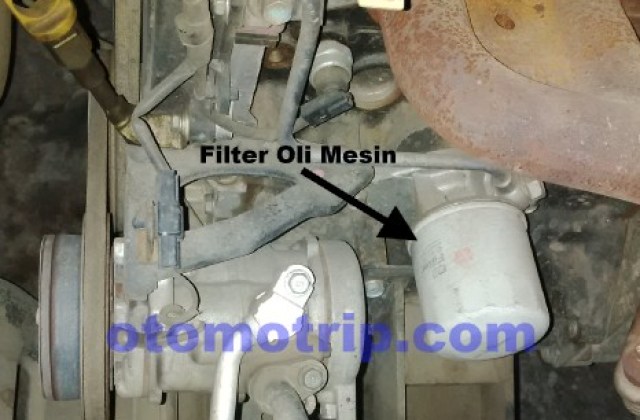 Letak Filter Oli Suzuki Carry
