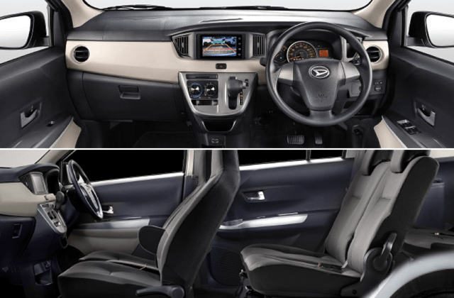 Interior Daihatsu Sigra Matic 