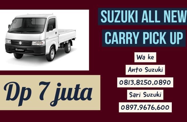 Harga Suzuki New Carry Pick Up 2020
