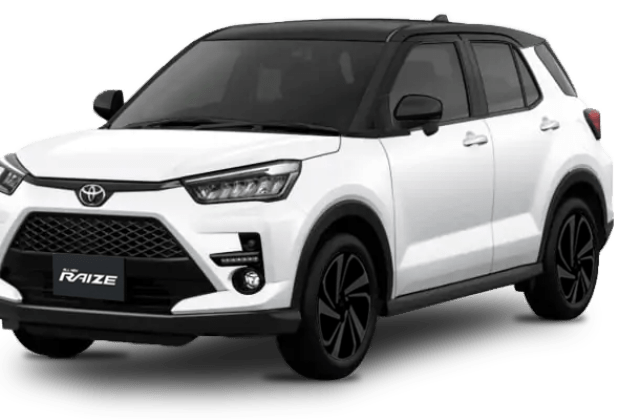 Toyota Raize Putih Dual Tone
