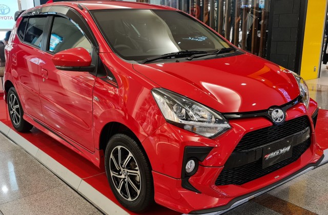 Ukuran Dimensi Toyota Agya
