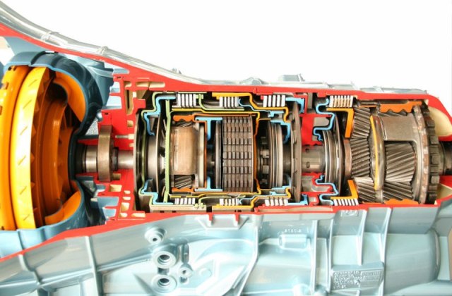 Animasi Transmisi Matic Mobil
