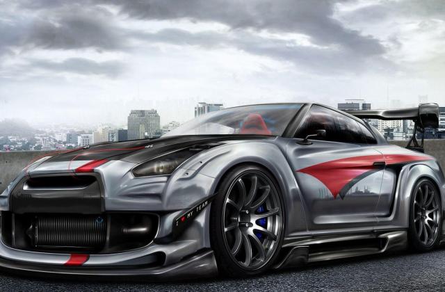 Foto Modifikasi Nissan Skyline Gtr 