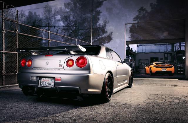 Gambar Mobil Nissan Skyline Gtr 