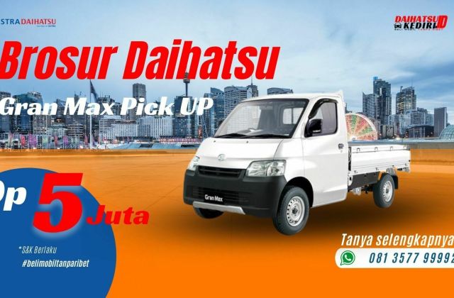 Harga Dan Spesifikasi Daihatsu Gran Max Pick Up 