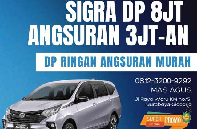 Harga Daihatsu Sigra Surabaya 