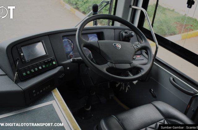 Sistem Penggerak Roda Bus Mesin Belakang
