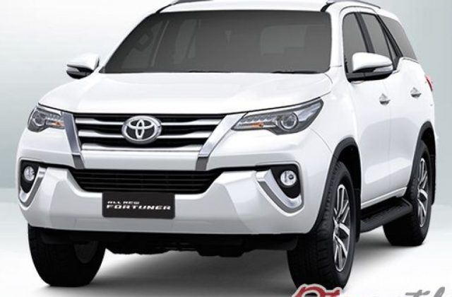 Ukuran Toyota Fortuner 2020
