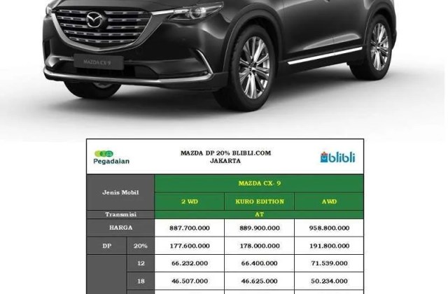 Mobil Mazda Cx 9
