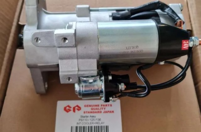 Dinamo Starter Pada Mitsubishi Kuda Tahun 2002
