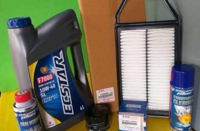 Spesifikasi Oli Suzuki Ignis
