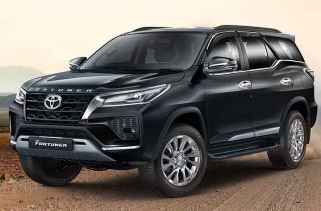 Toyota Fortuner Dimensions
