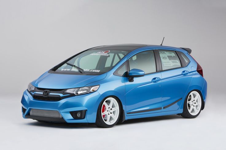 Honda Jazz Biru Modif
