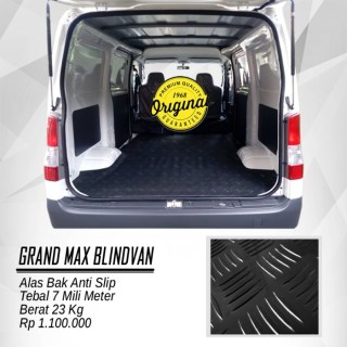 Ukuran Alas Grand Max Blind Van
